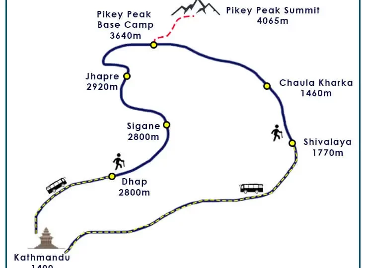 pikey-peak-trek-map
