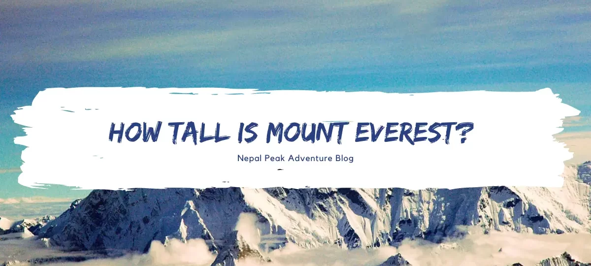 how-tall-is-mount-everest