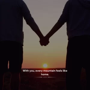 100+ Best Mountain Quotes for Instagram Caption 4 best-couple-caption-mountain-instagram