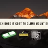 how much does it cost to climb mount everest?