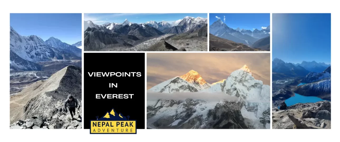 Viewpoints in Everest: For the breathtaking mountain views 1