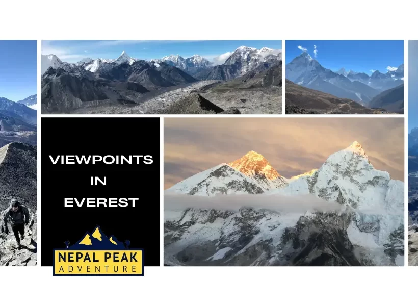 Viewpoints in Everest: For the breathtaking mountain views 1